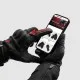 Дамски текстилни мото ръкавици Rebelhorn Core Red с 3D Mesh и Connect+