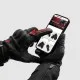 Мото ръкавици Rebelhorn Core Black Red с Impacton протектор и вентилация
