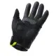 Мото ръкавици Rebelhorn Core Black Grey Fluo Yellow с Impacton протектор и вентилация