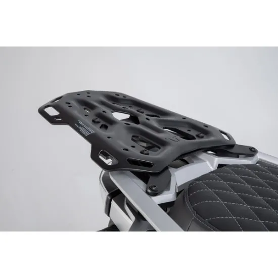 Стойка за куфар SW-MOTECH ADVENTURE-RACK за BMW R 1200 GS ABS с голяма повърхност и алуминиева конструкция