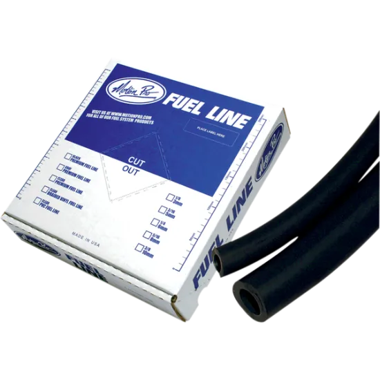 Горивен маркуч MOTION PRO FUEL LINE BLK PRE 1/4-25' – издръжлив и гъвкав бензинов маркуч