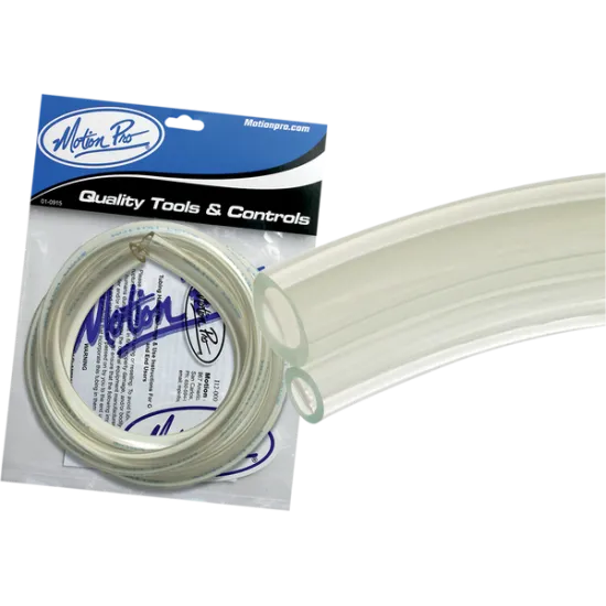 Горивен маркуч MOTION PRO FUEL LINE CLR 1/4 3'L – прозрачен и устойчив бензинов маркуч