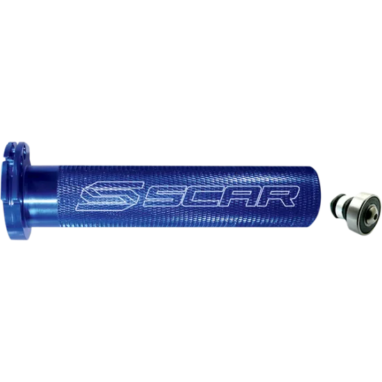 Алуминиева конзола за газ SCAR BLUE - Мото ръкохватки от марка Scar