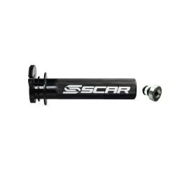 Алуминиева конзола за газ SCAR за GAS GAS/KTM/HUSQVARNA BLACK