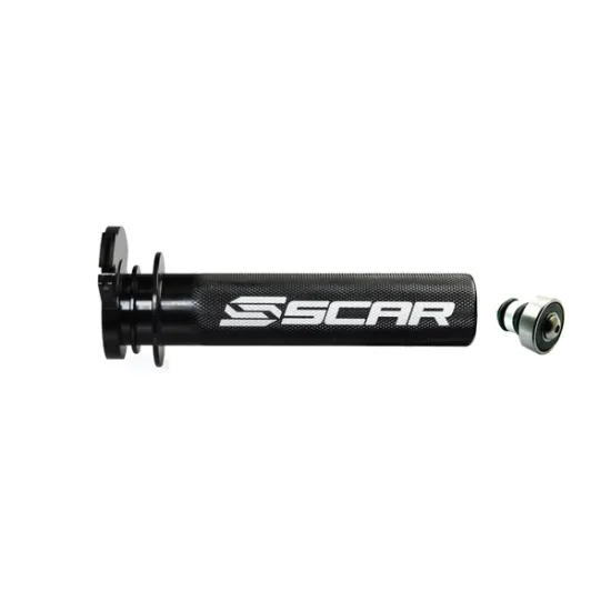 Алуминиева конзола за газ SCAR за GAS GAS/KTM/HUSQVARNA BLACK - Мото ръкохватки от марка Scar