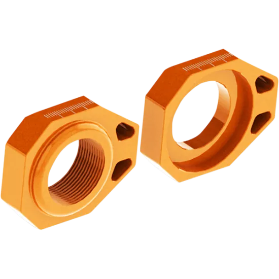 Блок втулка за задна ос SCAR на KTM ORANGE - Окачване от марка Scar
