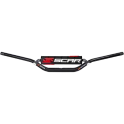 Кормило SCAR HANDLEBAR X2 за KAWASAKI VILLO BLACK/WHITE