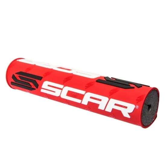 Гъба за кормило SCAR BAR PAD S2 RED - Мото кормила от марка Scar