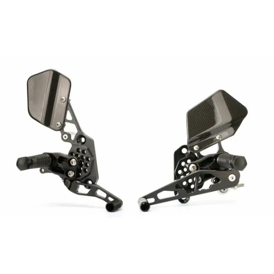 Конзола GILLES REARSET AS31 BK за Suzuki GSX 1300 R 2012 – CNC алуминий, регулируема, черна