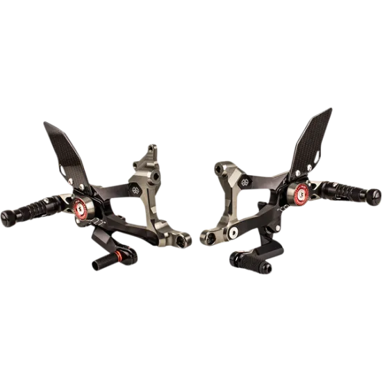 Конзола GILLES REARSET MUE2 BK за Panigale V4 1000 R ABS 2020 – стил и функционалност