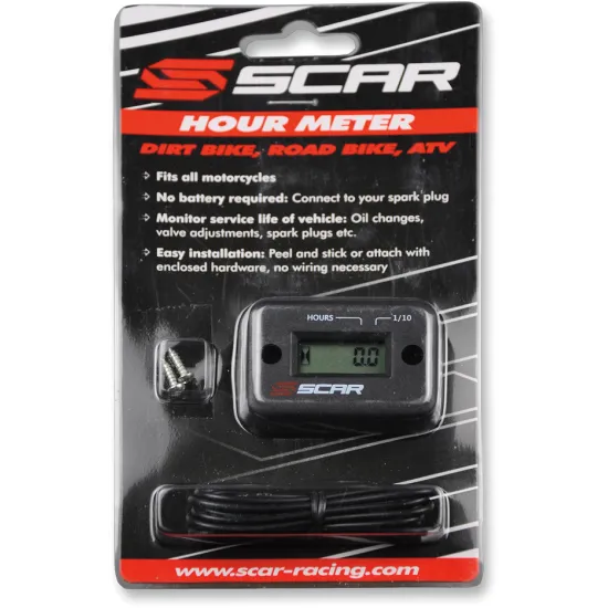 Мото часовник HOUR METER SCAR - Инструменти от марка Scar