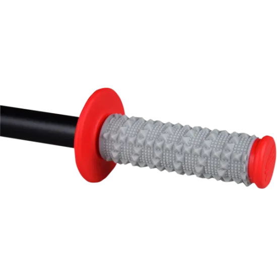 Мото ръкохватки SCAR DENSITY GREY/RED - Мото ръкохватки от марка Scar