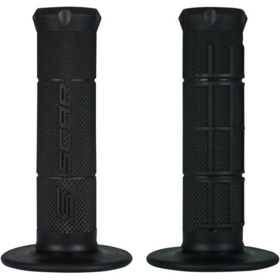 Мото ръкохватки  SCAR HALF WAFFLE BLACK - Мото ръкохватки от марка Scar