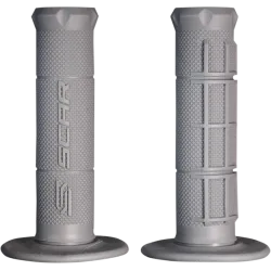 Мото ръкохватки SCAR HALF WAFFLE GREY