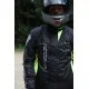 Дъждобран яке Modeka AX-DRY II Black/Yellow - Водоустойчиво и ветроустойчиво