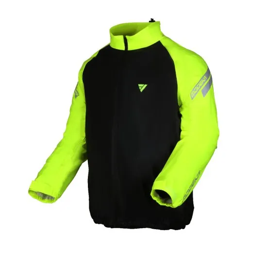 Дъждобран Modeka FLEX DRY Black/Yellow – водоустойчив и ветроустойчив за мотористи