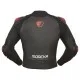 Кожено мото яке Modeka Yron Black/Red с протектори SAS-TEC® и капачки за рамене