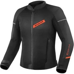 Лятно мото яке SHIMA X-MESH 2.0 Black/Red + Протектор за гръб