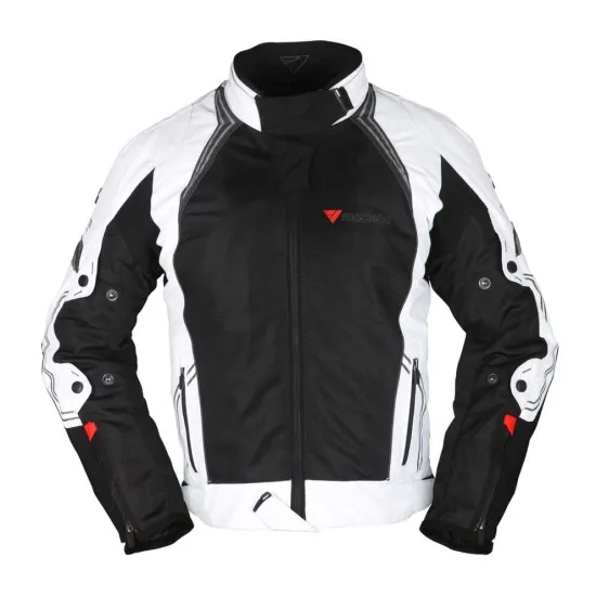 Дамско лятно мото яке Modeka Breeze Black/Light grey - Дамски мото якета от марка Modeka