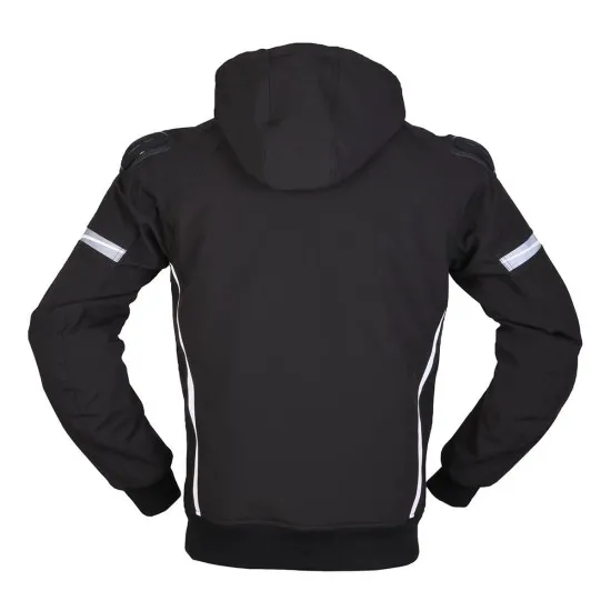 Градско мото яке Modeka Clarke Sport black/white - Текстилни якета от марка Modeka