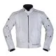 Светлосиво лятно мото яке Modeka Veo Air Light Grey с мрежести панели и YF® протектори