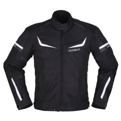 Лятно яке Modeka Yannik Air Black/White