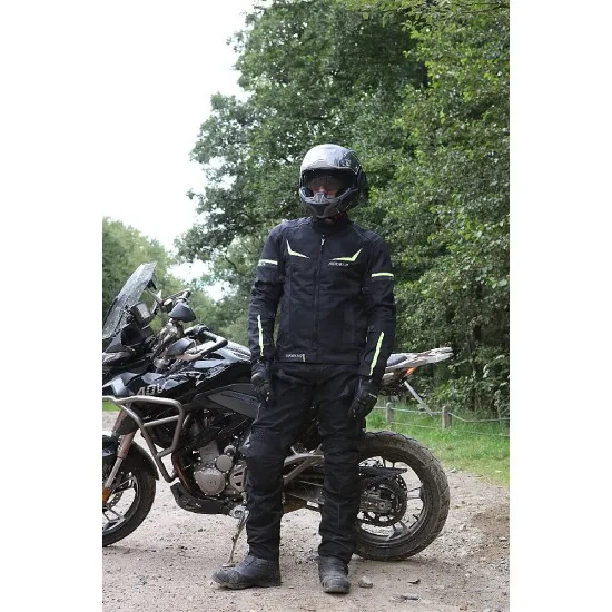 Лятно яке Modeka Yannik Air Black/Yellow