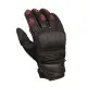 Мото ръкавици Modeka Ennos Black/Red - Летен комфорт и защита