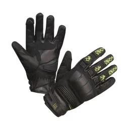 Мото ръкавици Modeka Ennos Black/Yellow