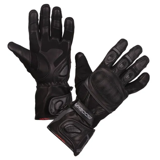 Ръкавици Modeka Sahara Traveller Black - Защита и комфорт за мотоциклетисти