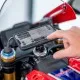 SP Connect MOTO STEM SPC+ стойка за смартфон за спортен мотор