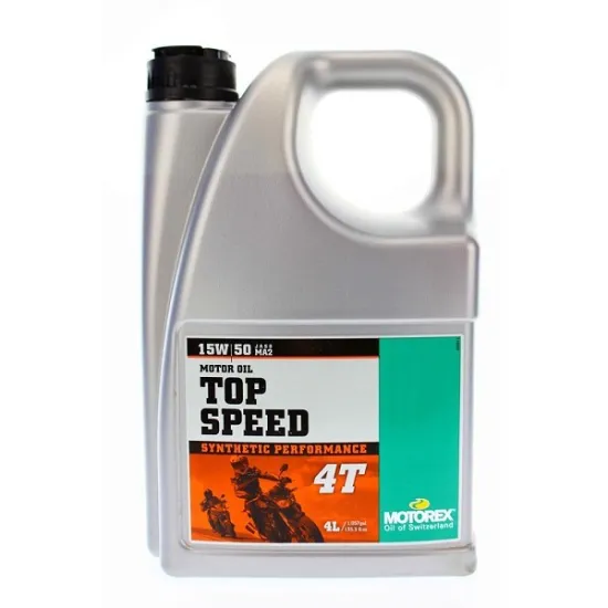MOTOREX TOP SPEED 4T 15W50-4L