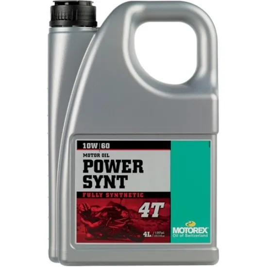 MOTOREX POWER SYNT 4T 10W60-4L
