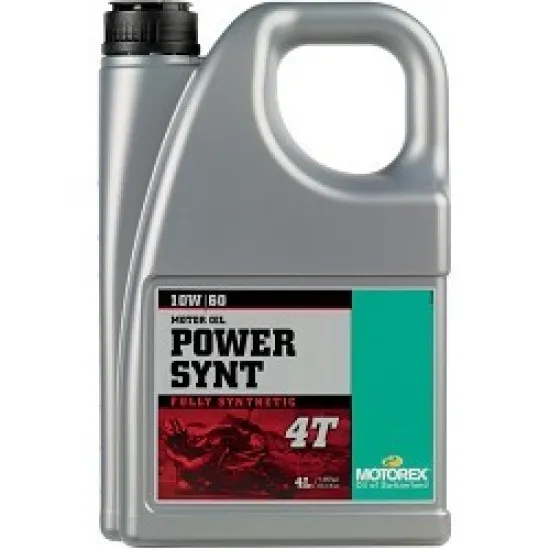 MOTOREX POWER SYNT 4T 10W60-4L