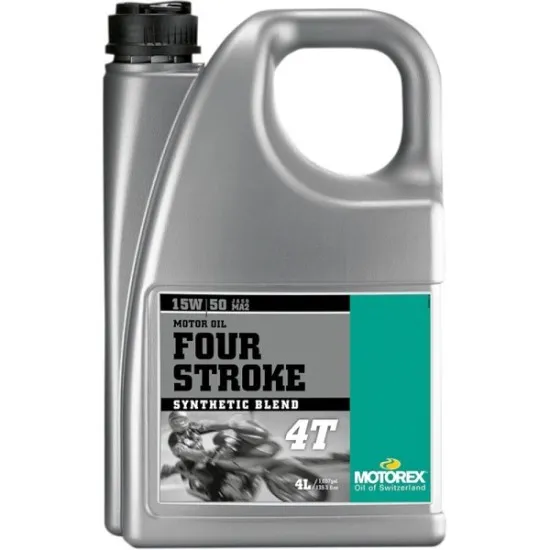MOTOREX FOUR STROKE 4T 15W50-4L
