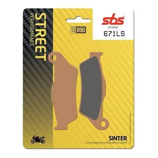 SBS-Brake Pads 671LS STREET excel