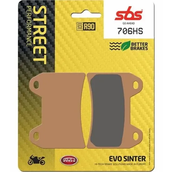SBS-Brake Pads 706HS STREET excel