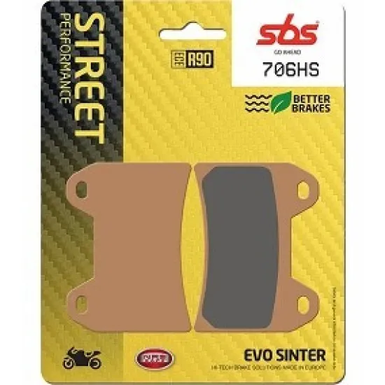 SBS-Brake Pads 706HS STREET excel