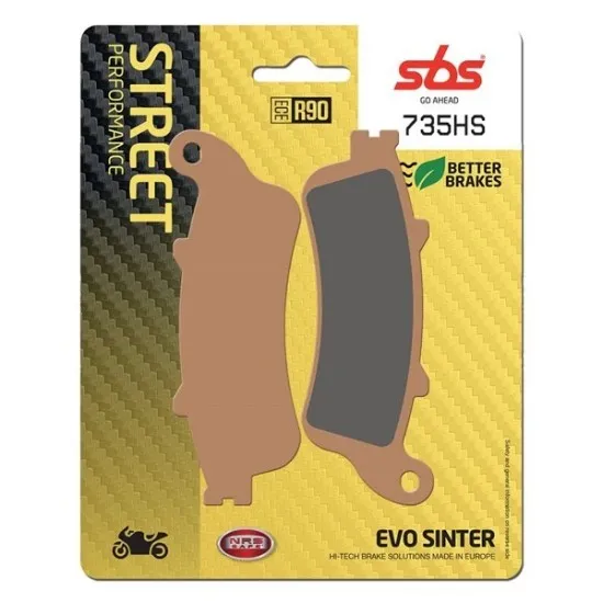 SBS-Brake Pads 735HS STREET excel