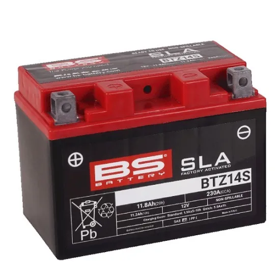 BS BATTERY BTZ14S SLA