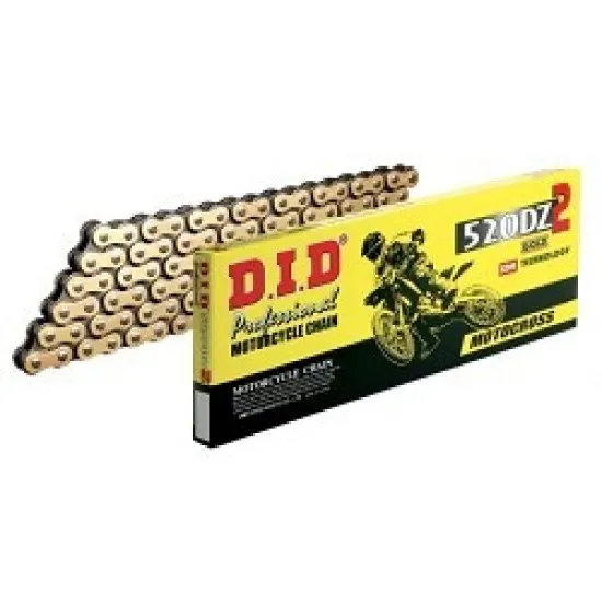 DID DRIVE CHAIN 520DZ2 G&B X 112