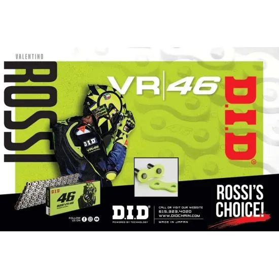 DID DRIVE CHAIN 520VR46 S&G X 120