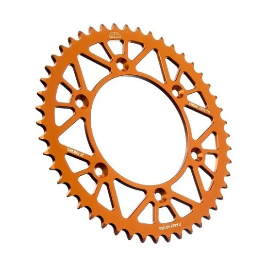 ALUMINIUM JT SPROCKET JTA897.48 RACELITE ORANGE