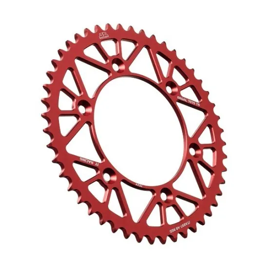 ALUMINIUM JT SPROCKET JTA897.48 RACELITE RED