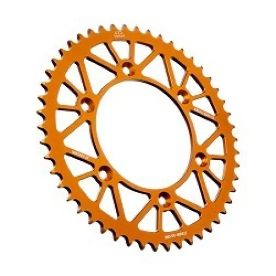 ALUMINIUM JT SPROCKET JTA897.50 RACELITE ORANGE