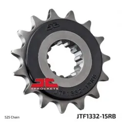 JT FRONT SPROCKET JTF1332.15RB-RUBBER