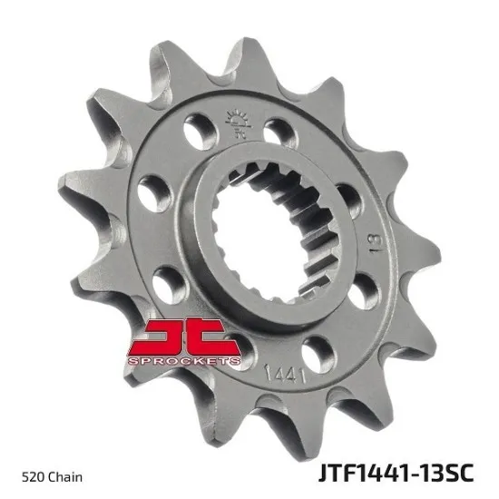 JT FRONT SPROCKET JTF1441.13SC-SELF CLEANING