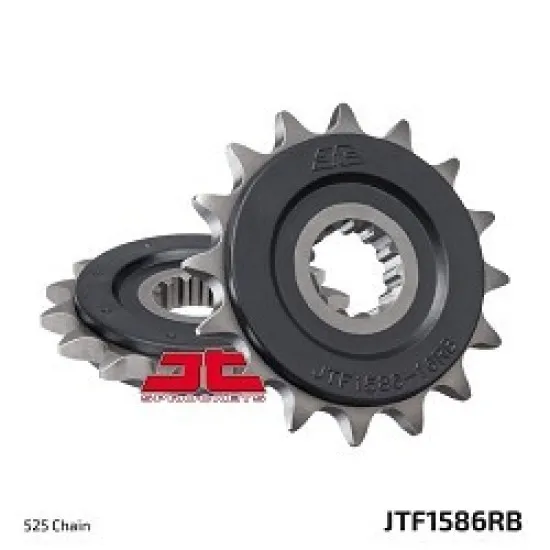 JT FRONT SPROCKET JTF1586.17RB-RUBBER