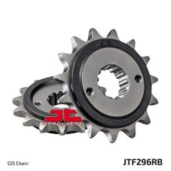 JT FRONT SPROCKET JTF296.16RB-RUBBER