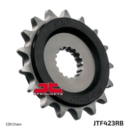 JT FRONT SPROCKET JTF423.18RB - RUBBER